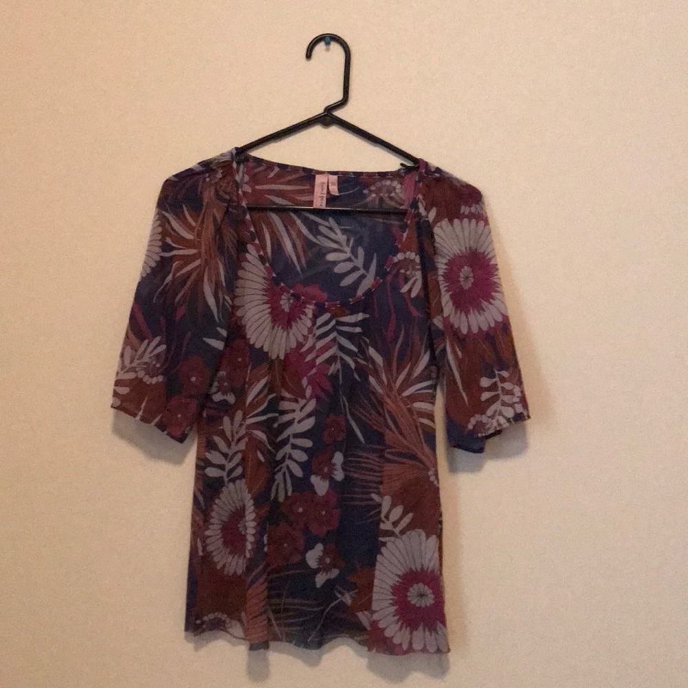 Breezy Floral Top